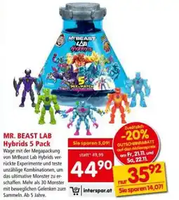 Interspar Mr. beast lab hybrids 5 pack Angebot