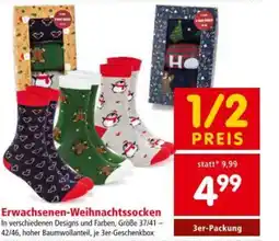 Interspar Erwachsenen-Weihnachtssocken Angebot