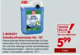 Interspar S-BUDGET Scheibenfrostschutz bis -18° Angebot