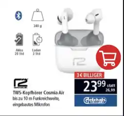 Pagro Diskont TWS-Kopfhörer Cosmia Air Angebot