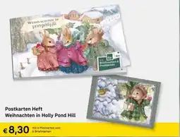 Post Postkarten Heft Weihnachten in Holly Pond Hill Angebot