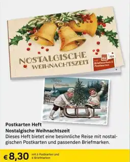 Post Postkarten Heft Nostalgische Weihnachtszeit Angebot