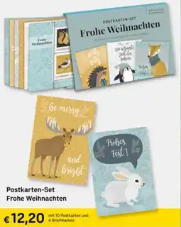 Post Postkarten-Set Frohe Weihnachten Angebot