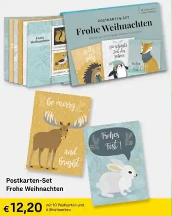 Postkarten-Set Frohe Weihnachten