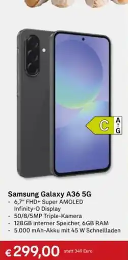 Post Samsung Galaxy A36 5G Angebot