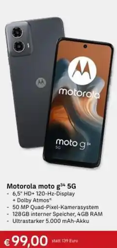 Post Motorola moto g³4 5G Angebot