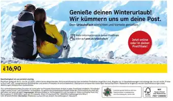 Post Nachhaltigkeit ist uns wirklich wichtig Angebot