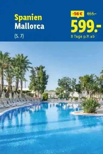 Lidl Reisen Spanien Mallorca Angebot