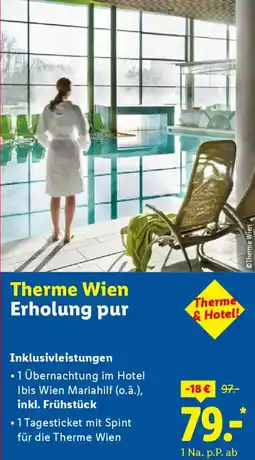 Lidl Reisen Therme Wien Erholung pur Angebot