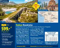 Lidl Reisen Balkan Rundreise Angebot