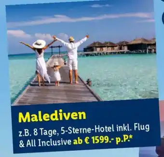 Lidl Reisen Malediven Angebot