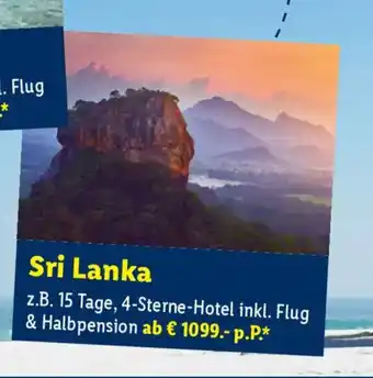 Lidl Reisen Sri Lanka Angebot