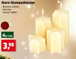 Thomas Philipps Stern-Stumpenkerzen Angebot