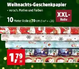 Thomas Philipps Weihnachts-Geschenkpapier Angebot