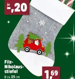 Thomas Philipps Filz- Nikolaus- stiefel Angebot