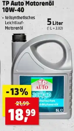 Thomas Philipps TP Auto Motorenöl 10W-40 Angebot
