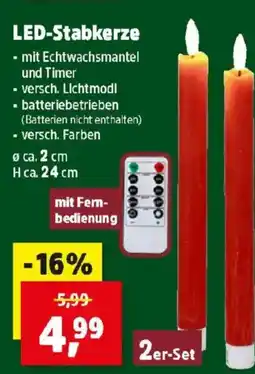 Thomas Philipps LED-Stabkerze Angebot