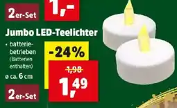 Thomas Philipps Jumbo LED-Teelichter Angebot