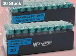 Woolworth W-Energy Zink-Kohle Batterien Angebot