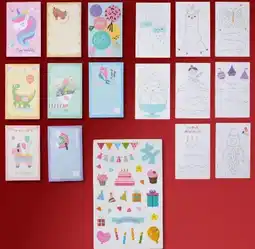 Woolworth Karten Malset Angebot