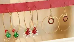 Woolworth Weihnachts-Creolen Angebot