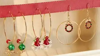 Woolworth Weihnachts-Creolen Angebot