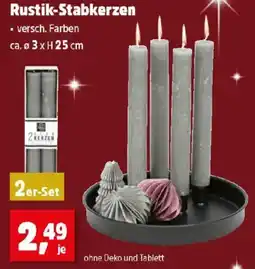Thomas Philipps Rustik-Stabkerzen Angebot