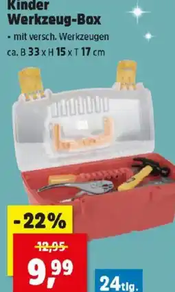 Thomas Philipps Kinder Werkzeug-Box Angebot