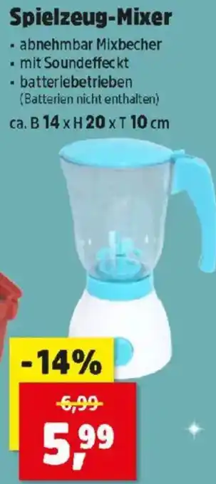 Thomas Philipps Spielzeug-Mixer Angebot