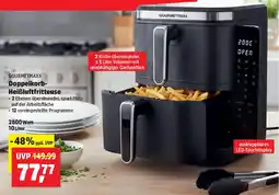 Thomas Philipps GOURMETMAXX Doppelkorb- Heißluftfritteuse Angebot