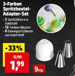 Thomas Philipps 3-Farben Spritzbeutel- Adapter-Set Angebot