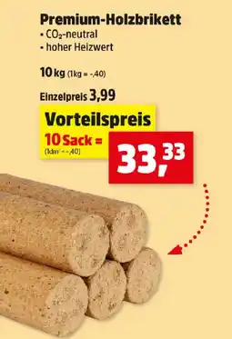 Thomas Philipps Premium-Holzbrikett Angebot