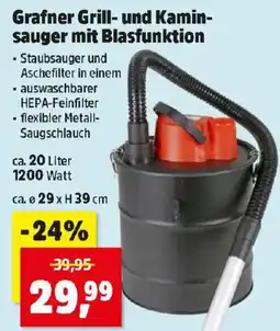 Thomas Philipps Grafner Grill- und Kamin- sauger mit Blasfunktion Angebot