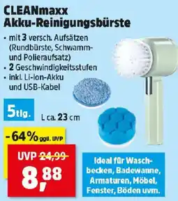 Thomas Philipps Akku-Reinigungsbürste Angebot