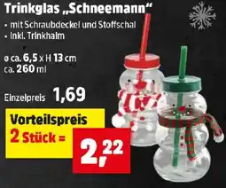 Thomas Philipps Trinkglas Schneemann Angebot