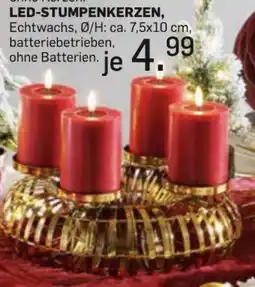 Möbel Ludwig Led-stumpenkerzen Angebot
