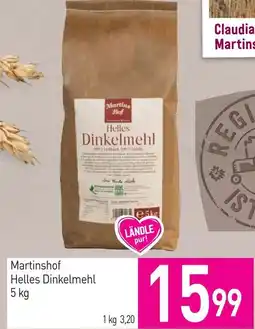 Sutterlüty Martinshof Helles Dinkelmehl Angebot