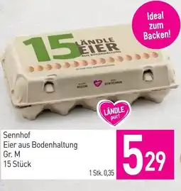 Sutterlüty Sennhof Eier aus Bodenhaltung Angebot