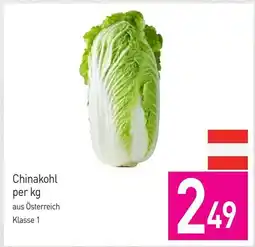 Sutterlüty Chinakohl Angebot