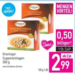 Sutterlüty Graninger Suppeneinlagen Angebot