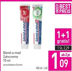 Sutterlüty Blend-a-med Zahncreme Angebot