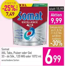 Sutterlüty Somat XXL Tabs, Pulver oder Gel Angebot