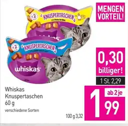 Sutterlüty Whiskas Knuspertaschen Angebot