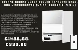 Media Markt Dreame aqua10 ultra roller complete saug- und wischroboter (weiss, laufzeit: 4.5 h] Angebot
