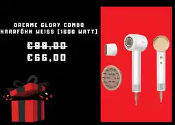Media Markt Dreame glory combo haarföhn weiss (1600 watt) Angebot