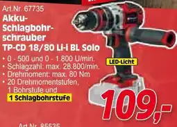 Zgonc Art.Nr. 67735 Akku- Schlagbohr- schrauber TP-CD 18/80 Li-i BL Solo Angebot
