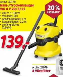 Zgonc Art.Nr. 30779 Nass-/Trockensauger Angebot