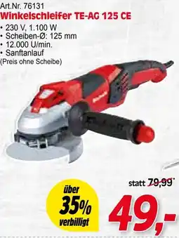 Zgonc Winkelschleifer TE-AG 125 CE Angebot