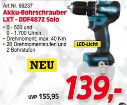 Zgonc Art.Nr. 66237 Akku-Bohrschrauber LXT-DDF487Z Solo Angebot