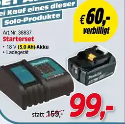 Zgonc Art.Nr. 38837 Starterset 18 V (5,0 Ah)-Akku Ladegerät Angebot